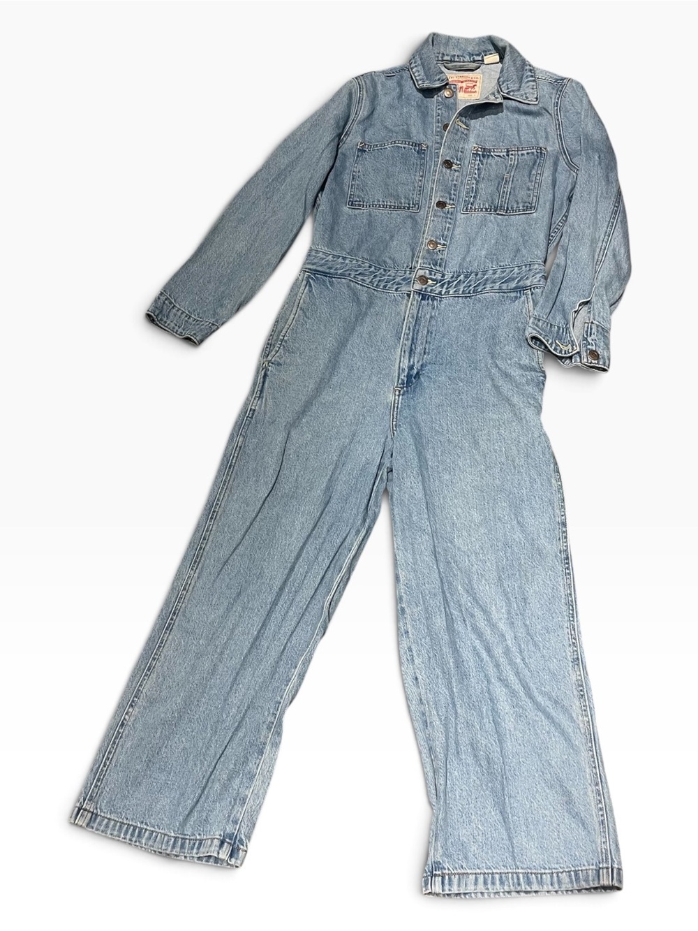 Levi's Blue Denim Women's Jumpsuit Coveralls